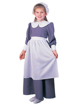 PILGRIM GIRL GRAY COSTUME CHILDREN&#39;S SIZE MEDIUM (8-10) - $30.57