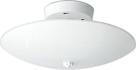 Nuvo Sf77/823 Round Close To Ceiling Fixture, White, 12 Inches. - £26.68 GBP