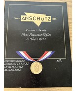 1985 ANSCHUTZ RIFLE CATALOG, SPORTING RIFLES, MATCH AIR RIFLE. - €11,58 EUR