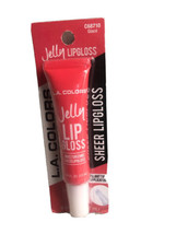 L.A. Colors C68710 Glacé  Sheer/Jelly Lip Gloss-Brillo De Labios. - £12.55 GBP