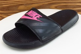 Nike Size 9 Sandal Slide Black Synthetic Women M - £10.04 GBP
