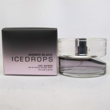 Aigner Black ICEDROPS by Etienne Aigner 75 ml/ 2.5 oz Eau de Toilette Spray NIB - £31.28 GBP