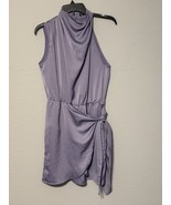 PRETTYGARDEN Lavender Cowl Neck Sleeveless Wrap Dress – Women’s Medium - €20,93 EUR