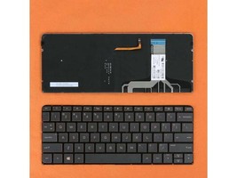 US Brown English Backlit Laptop Keyboard (without palmrest) Replacement ... - $39.48