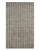 EORC LLC, OCLV13SL5X8 Handmade Bamboo Silk Thomas Rug, 5&#39; x 8&#39;, Silver Area Rug - £603.15 GBP