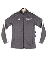 Highland Rams Womens Size Medium Track Jacket Sweatshirt Asics Gray - $298.91 MXN