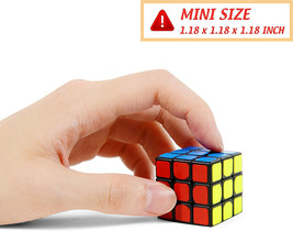 Rubix Cube 3x3 Mini 30mm Puzzle Brain Teaser, Rubics Magic Miniature, FUN-SIZE - £3.80 GBP