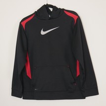 Nike Therma-Fit Boys Black/Red Hoodie - XL - £19.54 GBP