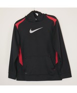 Nike Therma-Fit Boys Black/Red Hoodie - XL - £19.51 GBP