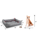 Dog Bed Washable Pet Sofa Breathable Soft Couch for Puppies Cats Sleepin... - £39.95 GBP