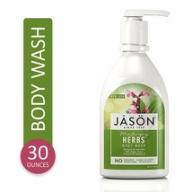 Jason Natural Body Wash and Shower Gel, Moisturizing Herbs 30 oz - £16.14 GBP