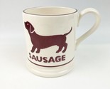 Emma Bridgewater Mug Sausage Dog Wiener Dachshund Coffee Tea England 8 o... - $31.99