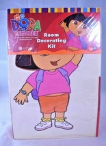 Nickelodeon Jr Room Decorating Kit Stickers Paint Stamps Dora the Explorer New - £17.23 GBP