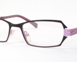 Jean Lafont HELENE 504 Mate Marrón Oscuro / Rosa Único Gafas 52-18-133 F... - $146.54