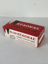 Vintage White Staonal Hard Lumber General Marking Crayons No. 29 Binney ... - $12.15
