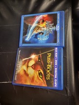 Lot Of 2: Puss In Boots +The Last Airbender [Blu-ray + Dvd] Very Nice / No Slip - £4.65 GBP