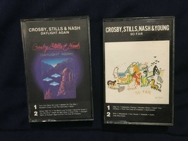 2 Crosby, Stills, Nash &amp; Young Cassette (Pre Owned) *Nice Condition/Tested b1 - £7.85 GBP