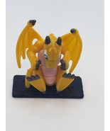 1996 Yugioh Series 3 2&quot; Orange Baby Dragon Mini Action Figure Mattel C0487 - £7.09 GBP