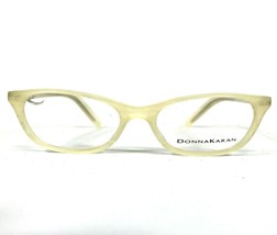 Donna Karan Eyeglasses Frames 8810 280 Nude Horn Cat Eye Full Rim 50-16-140 - £43.98 GBP