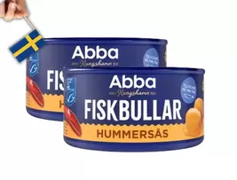 2 cans of Abba Fiskbullar Hummersås, fish balls in Lobster sauce 375g (1... - $26.18