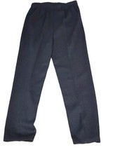 St John Marie Gray Vintage Deep Navy Santana Knit Pants Sz 10 Made In Usa - £52.04 GBP