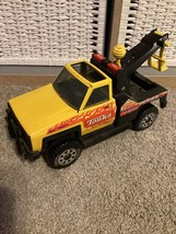 Vintage Tonka Tow Truck 1999 Hasbro Steel Toy 24 Hour Road Service Road ... - $19.79