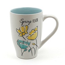 Coffee Mug Spring Fever Cup with Floral Design by Blue Sky Clayworks - $12.92