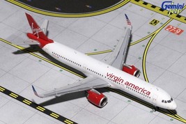 Virgin America Airbus A321neo N921VA GeminiJets GJVRD1661 Scale 1:400 RARE - £75.27 GBP