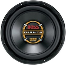 BOSS Audio Systems D125DVC 12-Inch Dual 4-Ohm Diablo Voice Coil Subwoofer, Black - £47.15 GBP