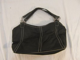 Adult Women&#39;s Avon Black Faux Leather Shoulder Strap Purse Bag Polyester... - £14.83 GBP