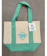 Trader Joe&#39;s Mini Small ECO Tote Bag Pastel Light Green NWT - $20.00