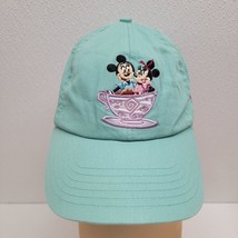 Disney Parks Baseball Cap Hat Mad Tea Party Embroidered Mickey Minnie Te... - $314.19 MXN