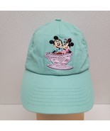 Disney Parks Baseball Cap Hat Mad Tea Party Embroidered Mickey Minnie Te... - $22.90 CAD