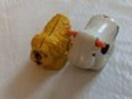 Lot of 2 Matchbox Lesney Shuffle Shufflies Yellow Sheep Dog Cow - $24.11