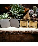 Exquisite men&#39;s silver and gold cufflinks - $32.56 CAD
