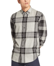 DKNY Mens Button Up Shirt Glen Plaid Charcoal Heather Size Small $79 - NWT - £14.38 GBP