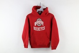Vtg 90s Russell Athletic Boys S Faded Ohio State University Hoodie Sweat... - $34.60