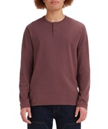 Levis Mens Henley T-Shirt Huckleberry Red XL B4HP - $31.12 CAD
