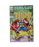Marvel The Mighty Thor #457 1992 Comic Book Collector Bagged Boarded - $6.98 CAD
