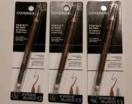 NEW Covergirl Perfect Blend Point Plus Eyeliner  Pencil #130 Smoky Taupe(3-Pack) - $9.89