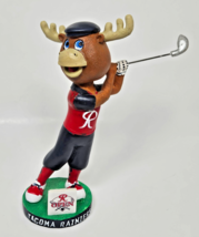 Tacoma Rainiers Rhubarb the Reindeer Mascot Bobblehead R OPEN Golf LOOSE - $14.95