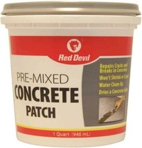 Red Devil 0644 Pre-Mixed Concrete Patch 1 Quart Gray Pack of 1 - £14.31 GBP