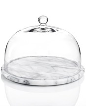 Godinger Marble Plate &amp; Glass Dome - £24.92 GBP