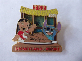 Disney Trading Pins 33784 DLR - Thanksgiving 2004 (Lilo and Stitch) - £14.58 GBP