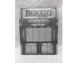 Descent Journeys In The Dark Gold &amp; XP Log Pad (22) Sheets - $184.76 MXN