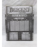 Descent Journeys In The Dark Gold &amp; XP Log Pad (22) Sheets - $183.60 MXN