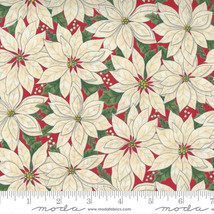 Moda Home Sweet Holidays White Red 56001 12 Quilt Fabric By The Yard Deb Strain - £9.21 GBP