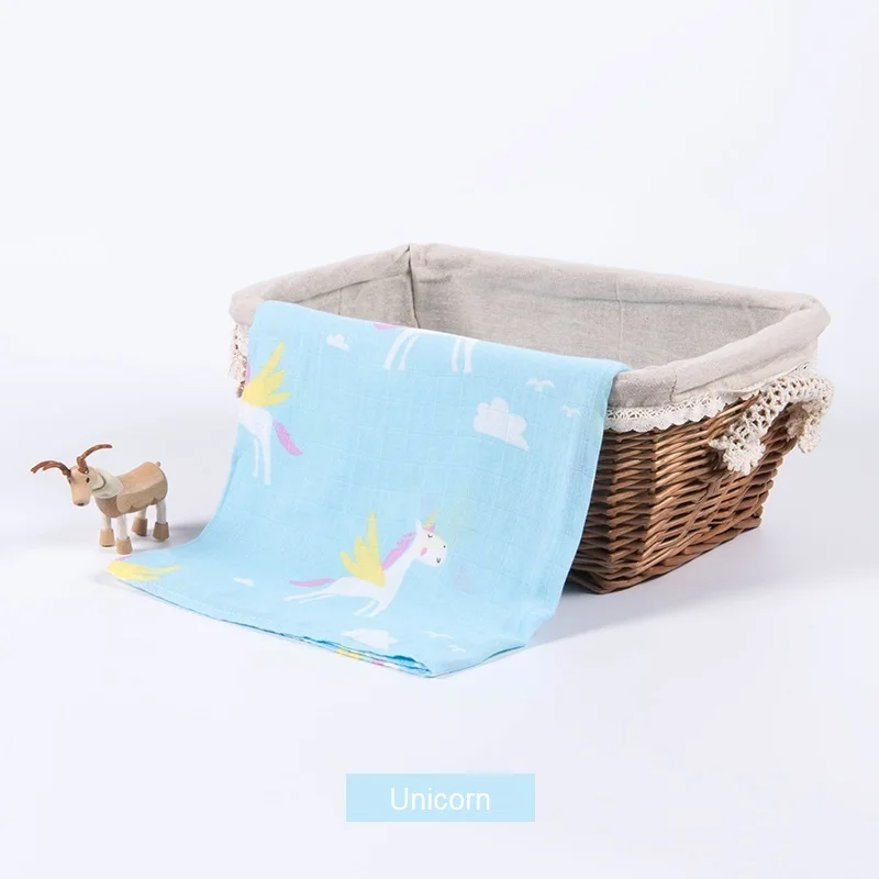 Muslin Swaddle Bamboo  Baby Monthly Blanket Soft Newborn Bath Towel Infa... - $31.90