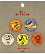Disney Buttons by Junk Food ~ 5 Metal Buttons ~ Mickey Mouse ~ 90th Anni... - €17,18 EUR Disney Buttons by Junk Food ~ 5 Metal Buttons ~ Mickey Mouse ~ 90th Anni... - €17,18 EUR
