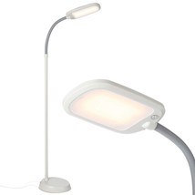 Brightech Litespan Slim LED Lamp, Modern Floor Reading Lamp Over Chair f... - $83.99